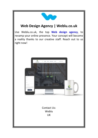 Web Design Agency  Weblu.co.uk