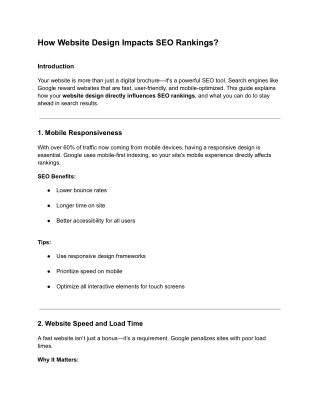 Custom Website Design and Development Services