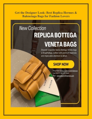 Best Replica Hermes & Balenciaga Bags for Fashion Lovers