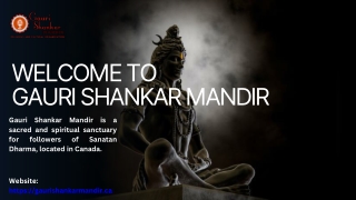 Shri Gauri Shankar Mandir