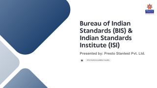 Understanding BIS Full Form and ISI Full Form: Key Standards for Quality Assuran