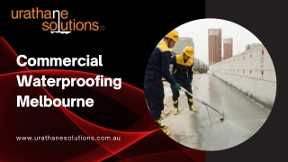 Commercial Waterproofing Melbourne