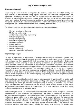 top ten b.tech colleges of aktu