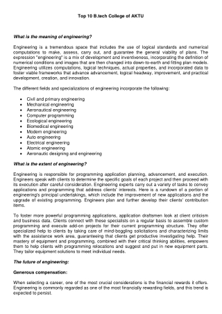 top ten b.tech college of aktu