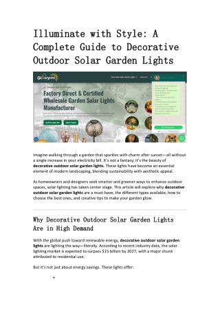 Welcome to Golwyard Lighting, where innovation meets reliability. Our factory is