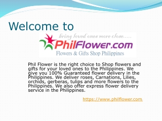 Send Flowers Philippines