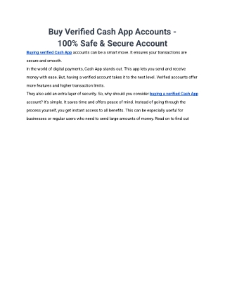 Buy Verified Cash App Accounts -