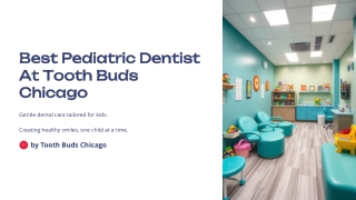Best Pediatric Dentist At Tooth Buds Chicago