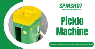 Level Up Your Game with the Spinshot Pickle Machine