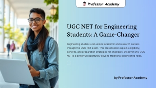 UGC NET for Engineering Students A Game-Changer