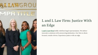 The Secrets of L and L Law Firm