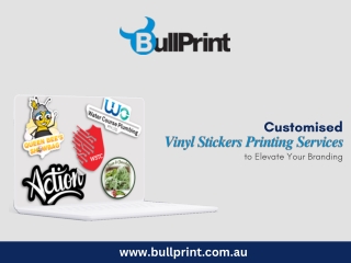 Customised Vinyl Stickers Printing Services to Elevate Your Branding