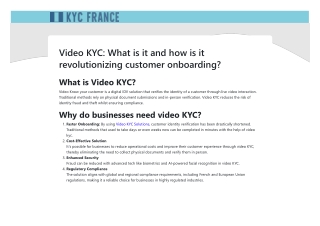 What is Video KYC & how it is revolutionizing customer onboarding