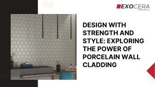 Transform Interiors & Exteriors with Porcelain Wall Cladding