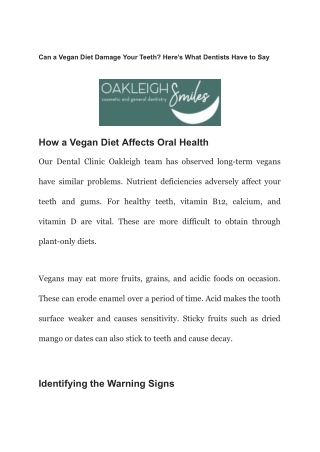 Can a Vegan Diet Damage Your Teeth_ Here’s What Dentists Have to Say