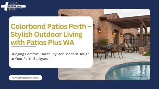 Colorbond Patios Perth
