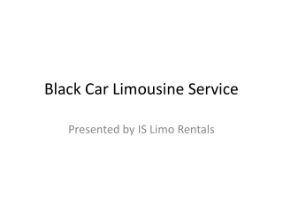 black_car_limousine_service_presentation