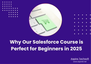 Why Our Salesforce Course is Perfect for Beginners in 2025