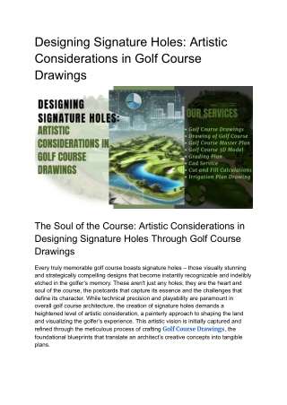 Designing Signature Holes_ Artistic Considerations in Golf Course Drawings_offpage blog_Komal