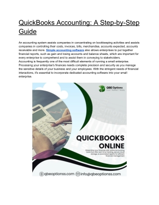 _QuickBooks Accounting_ A Step-by-Step Guide