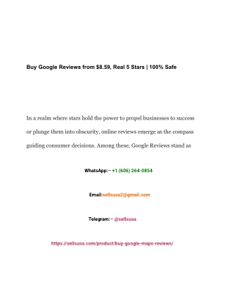 Buy Google Reviews -7 Stars, Real and Permanent