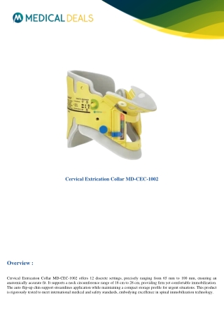 Cervical-Extrication-Collar-MD-CEC-1002
