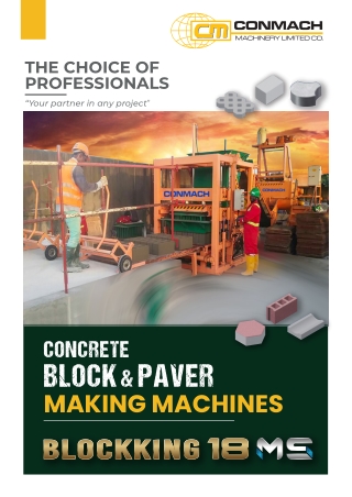 SEMI-AUTOMATIC CONCRETE BLOCK MACHINE-18--