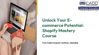 Best Shopify Course in Jalandhar