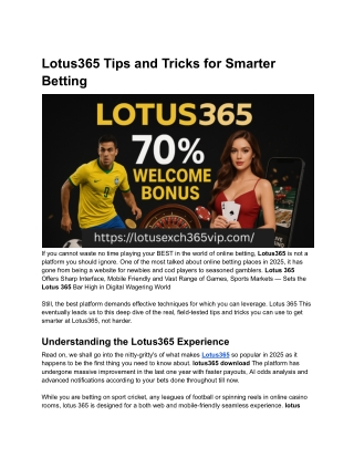 Lotus365