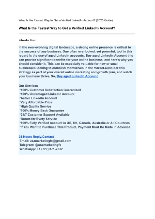 How much does it cost to buy a LinkedIn profile?