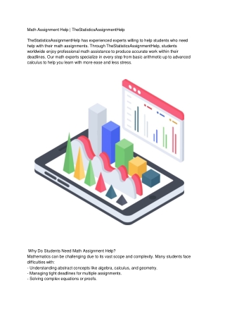__Math Assignment Help _ TheStatisticsAssignmentHelp__