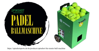 Padel Ballmaschine von Spinshot – Intelligentes Training für jedes Spielniveau