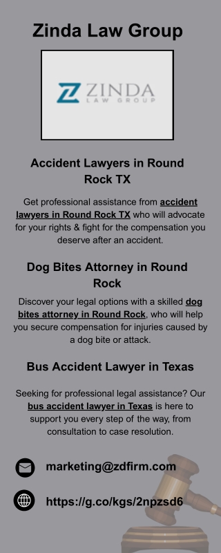 Accident Lawyers in Round Rock TX