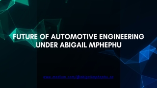 Inside the Mind of Abigail Mphephu: Innovation That Drives Change