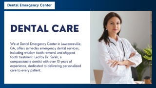 Emergency Wisdom Tooth Removal