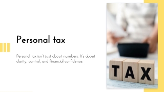 personal taxes