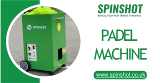 Spinshot UK | Advanced Padel Machine for Pro-Level Training