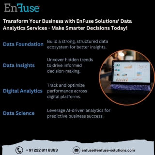 Transform Your Business with EnFuse Solutions' Data Analytics Services