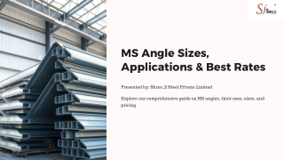 Available MS Angle – Reliable Stock with Assured Steel Quality & Best Steel Pric
