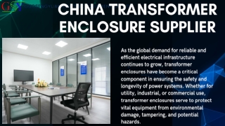 China transformer enclosure supplier