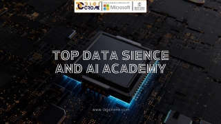 Become a master with our Top Data Science and AI Academy : Learn Tech Skills wit