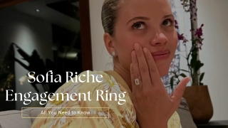 Celebrity Sofia Richie Engagement Ring