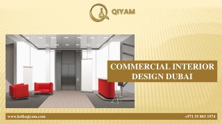 COMMERCIAL INTERIOR DESIGN DUBAI