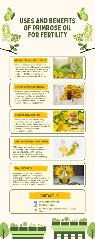 an Primrose Oil For Fertility Improve Conception Chances?