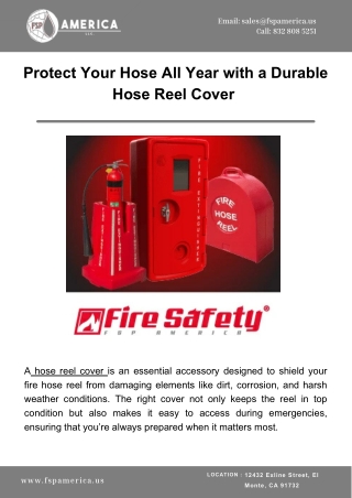 Protect Your Hose All Year with a Durable Hose Reel Cover 