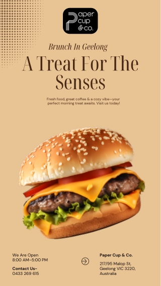 Brunch In Geelong-A Treat For The Senses