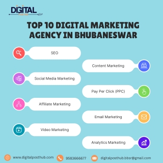 Top 10 digital marketing agency in Bhubaneswar