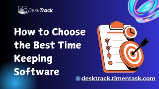 A Complete Guide to Selecting the Right Time Keeping Software
