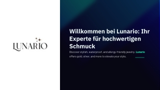 Hochwertiger Schmuck von Lunario – Gold & Silber | Allergikerfreundlich & Wasser