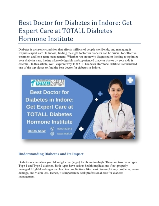 Best Doctor for Diabetes in Indore (1)